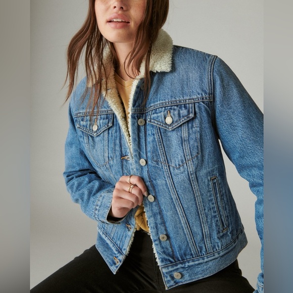 Lucky Brand Jackets & Blazers - NWT Lucky Brand Denim Jacket